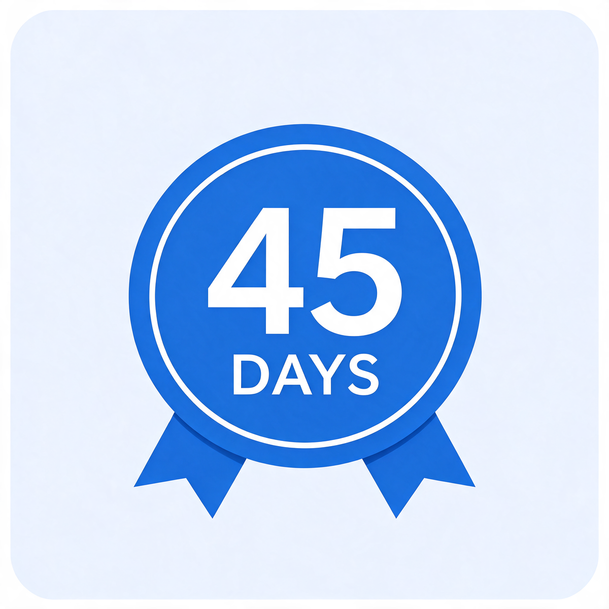 + 45 day Warranty
