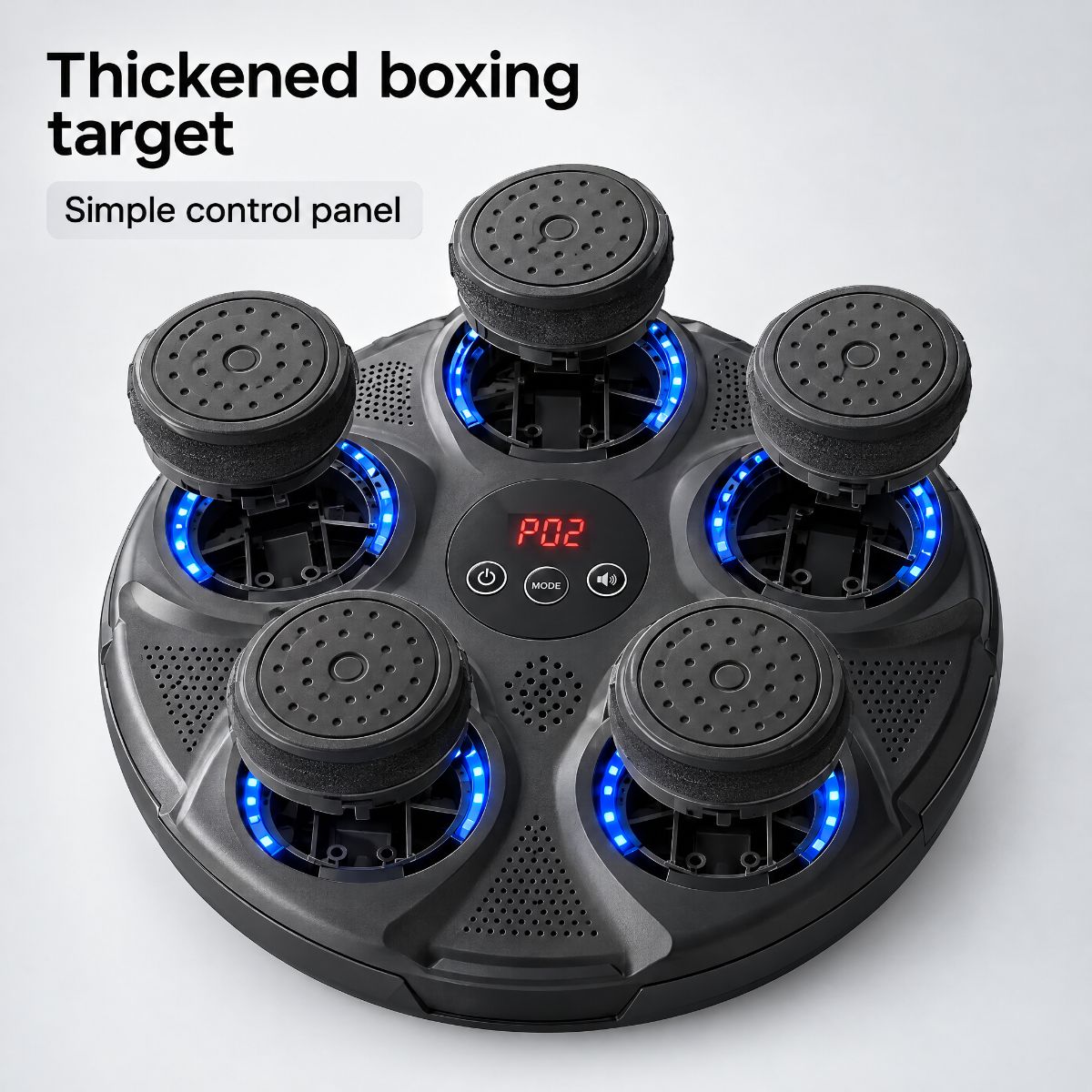 Thickened boxing targets