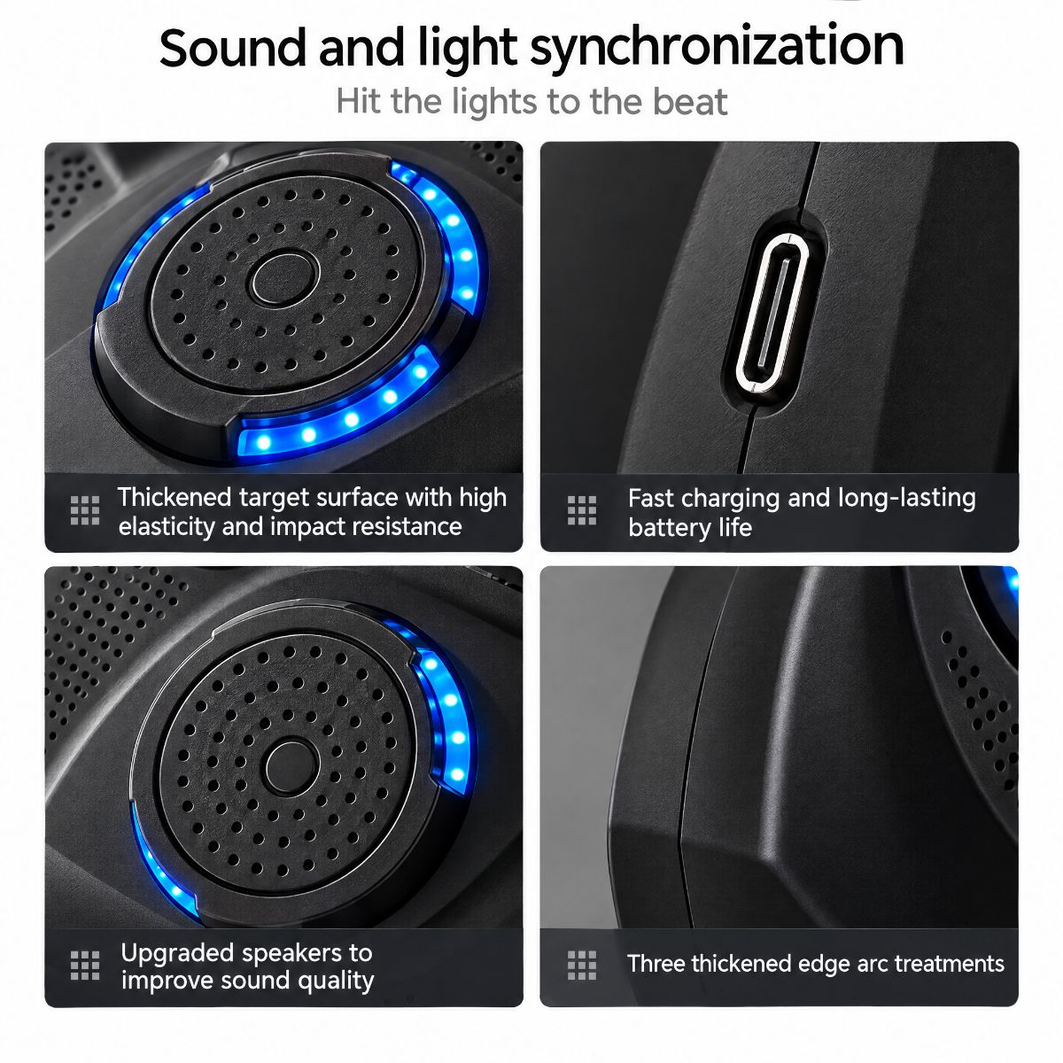 Sound and light synchronization details