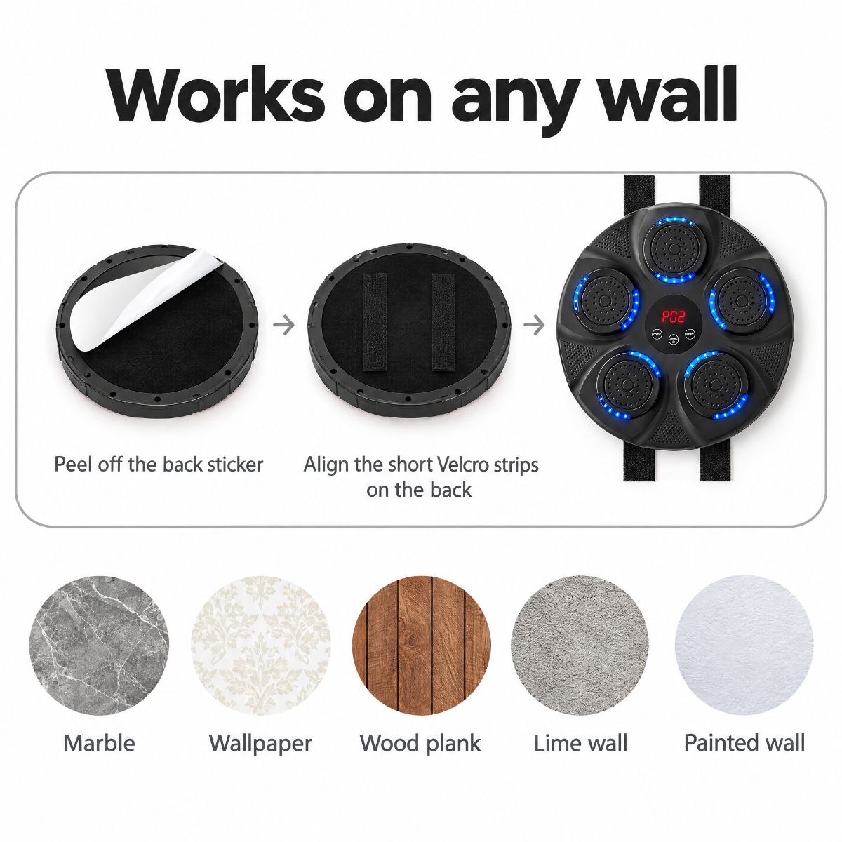 Works on any wall
